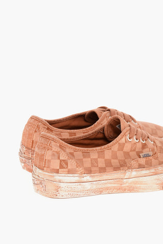 Low-Top Sneakers REISSUE Checked Pattern Vintage Effect