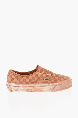 Low-Top Sneakers REISSUE Checked Pattern Vintage Effect