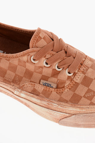 Low-Top Sneakers REISSUE Checked Pattern Vintage Effect