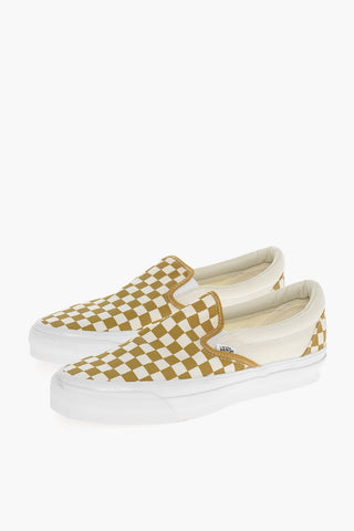 Checked Two Tone REISSUE 98 Slip On Sneakers