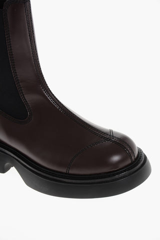 Faux Leather Two Tone EVERYDAY Chelsea Boots