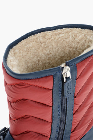 Gepolsterte Stiefeletten mit Track-Sohle