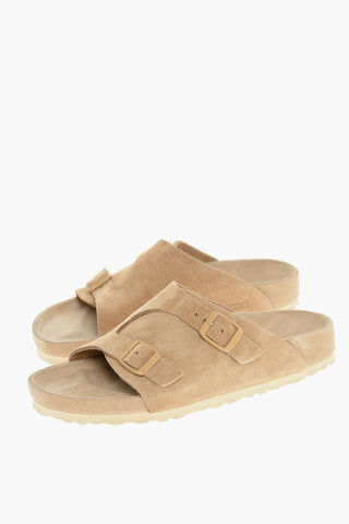 Wildleder-Sandalen ZURICH mit Doppelschnalle