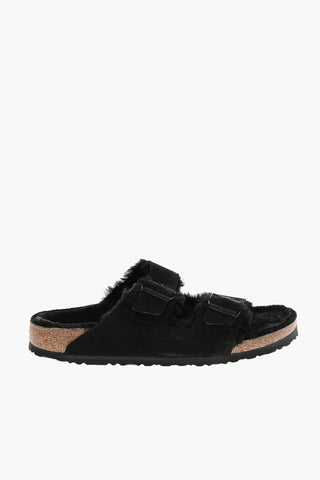 Suede ARIZONA Sandals with Shearling Inner
