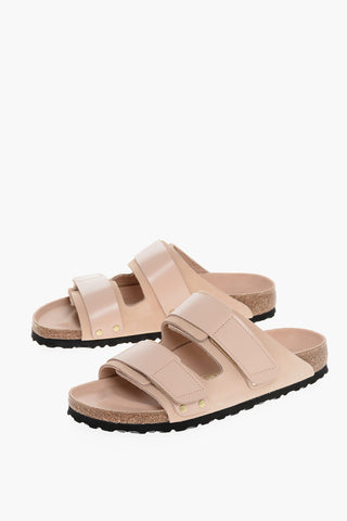 Leather UJI Sandals with Touch Strap Closure