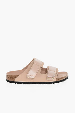 Leather UJI Sandals with Touch Strap Closure