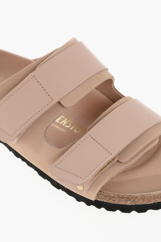 Leather UJI Sandals with Touch Strap Closure