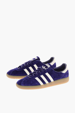 Sneakers Basse BERMUDA In Suede a Tinta Unita