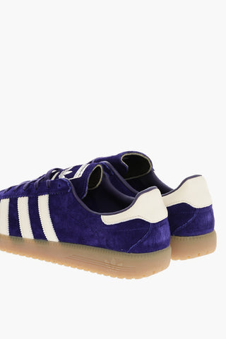 Sneakers Basse BERMUDA In Suede a Tinta Unita