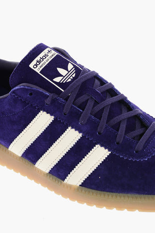 Sneakers Basse BERMUDA In Suede a Tinta Unita