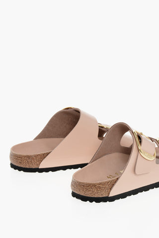Patent Leather ARIZONA Sandals with Maxi Buckle