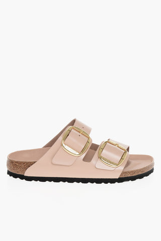 Patent Leather ARIZONA Sandals with Maxi Buckle