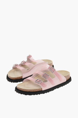 Sandali in Pvc a Tre Fibbie
