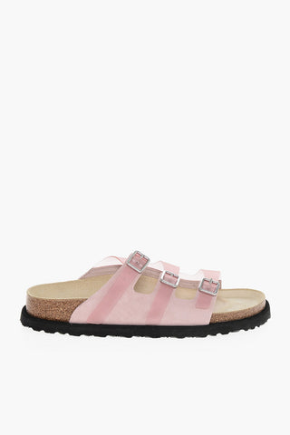 Sandali in Pvc a Tre Fibbie