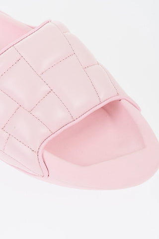 Quilted Leather Sandals B-IT with Chunky Sole