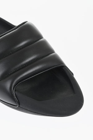 Quilted Leather Sandals B-IT with Chunky Sole