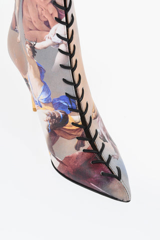 Stivaletti URIA SKY in Pelle a Fantasia Tacco 9cm