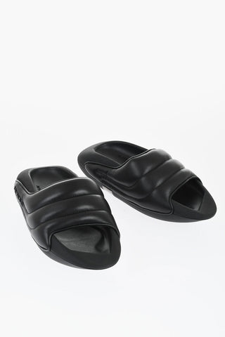 Quilted Leather Sandals B-IT with Chunky Sole