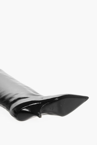 Patent Leather THE WEDGE HEEL Booties Heel 6cm