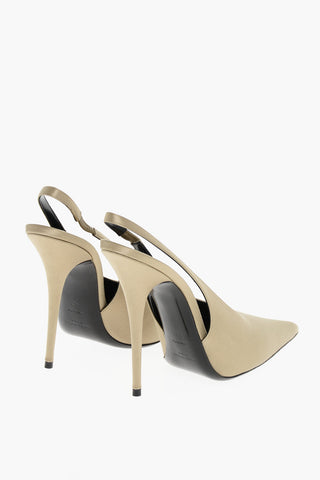 Satin L'ENTRACTE Slingback Pumps with Stiletto Heel 13cm