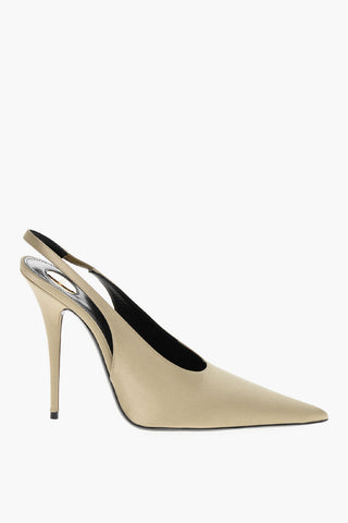 Satin L'ENTRACTE Slingback Pumps with Stiletto Heel 13cm
