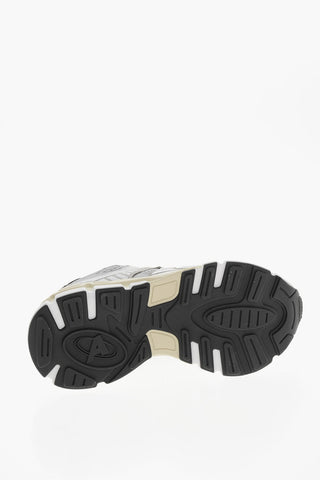 Leather and Mesh Low Sneakers SPHERE RUNNER