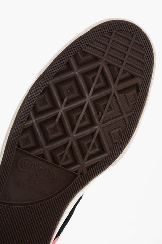 PLAY COMME DES GARCONS CHUCK TAYLOR 70 Canvas High-Top Sneakers with Hearts Print