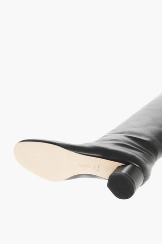 Leather WILLA Knee-High Boots Heel 5cm
