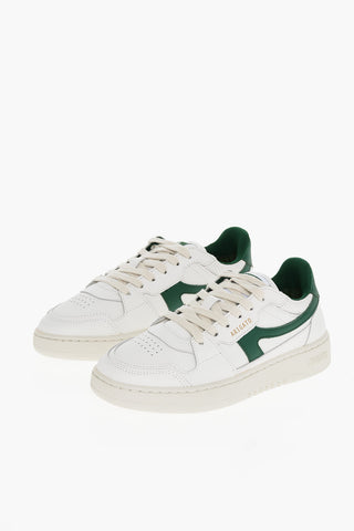 Leather DICE-A Low Top Sneakers with Contrasting Details
