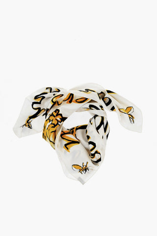 ZODIAC Printed Silk LE VERSEAU Foulard