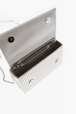 All-Over Rhinestoned SUPERAMINI PALOMA Pouch