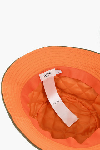 Cotton Bucket Hat with Embroidered Logo
