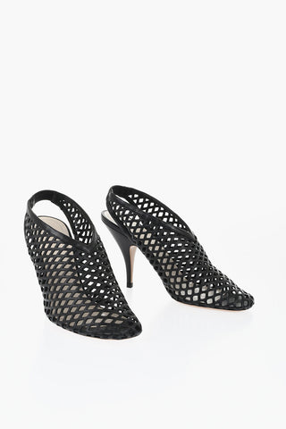 Perforated Leather NIGHT OUT Slingbacks 9cm