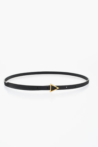 Cintura Slim TRIANGLE in Pelle 10mm