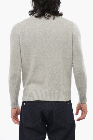 Maglia a Collo Alto in Puro Cashmere