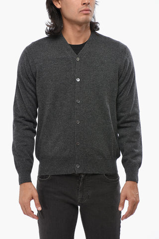 V-Neck Pure Cashmere Cardigan