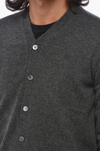 V-Neck Pure Cashmere Cardigan