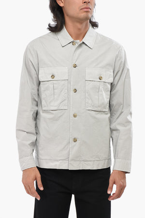 Overshirt Utility in Cotone Stretch