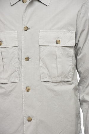 Overshirt Utility in Cotone Stretch