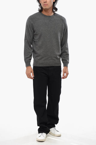 Maglia Girocollo in Misto Cashmere