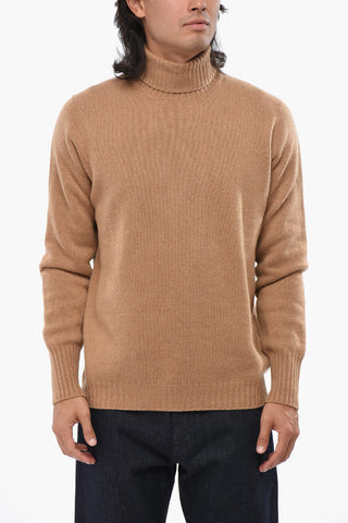 LUXURY Maglia in Puro Cashmere a Collo Alto