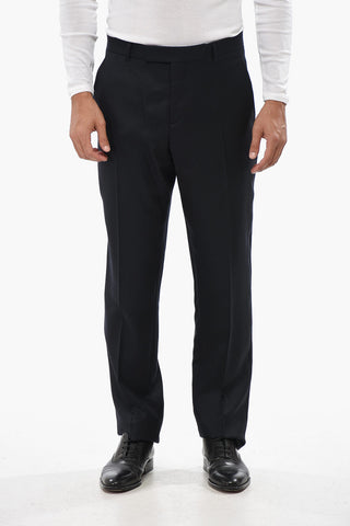 ICONS Cashmere and Silk Pants with Belt Loops