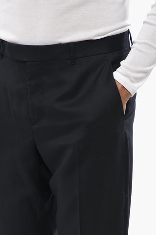 ICONS Cashmere and Silk Pants with Belt Loops