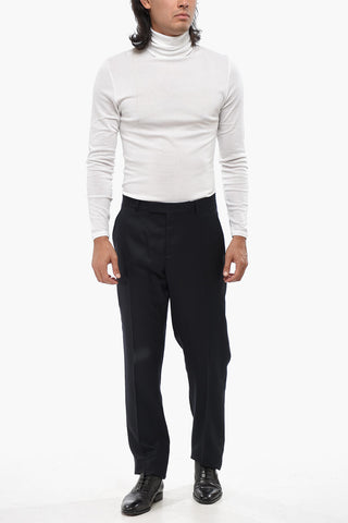 ICONS Cashmere and Silk Pants with Belt Loops
