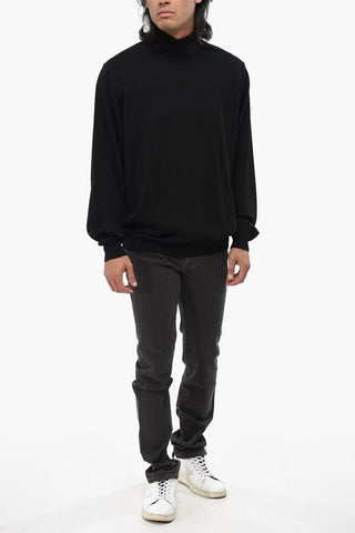Maglia in Lana a Collo Alto
