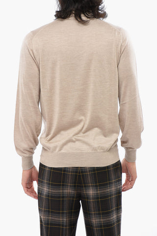 Cashmere and Silk Turtleneck Sweater