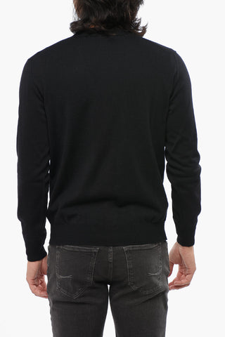 V-Neck Merino Wool Cardigan