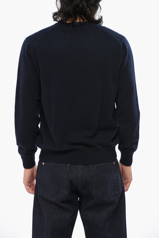 Maglia in Puro Cashmere con Scollo a V