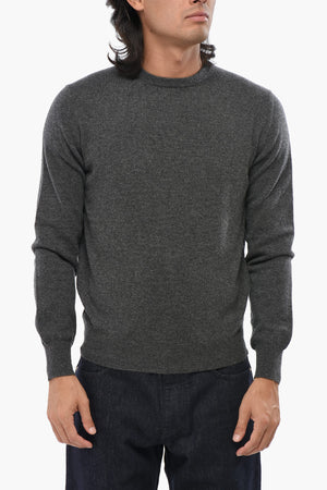 Maglia Girocollo in Cashmere a Tinta Unita