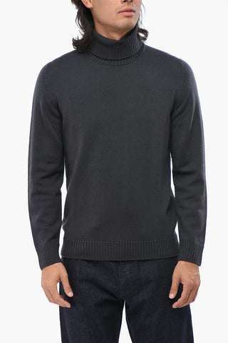 Merino Wool Turtleneck Sweater